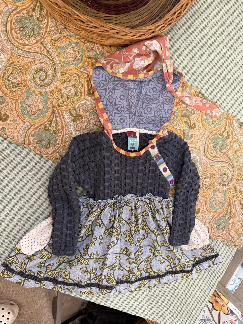 Matilda Jane Character Counts Monroe Chrissy Dress Size 2T Toddler Girl Like New